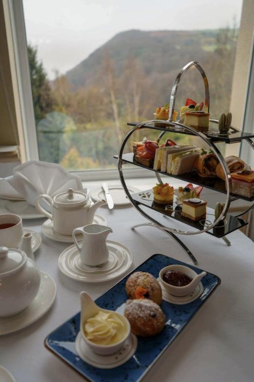 Glenview Hotel - Afternoon tea with a view